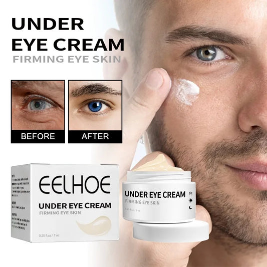 Eye Bag Removal Cream Men Anti Age Wrinkle Dark Circles Under The Eyes Remover Lifting Firm Skin Brightening Moisturizer Cream
